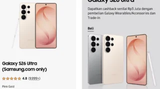Samsung Turunkan Harga Galaxy S26 Ultra, Konsumen Dapat Diskon Signifikan