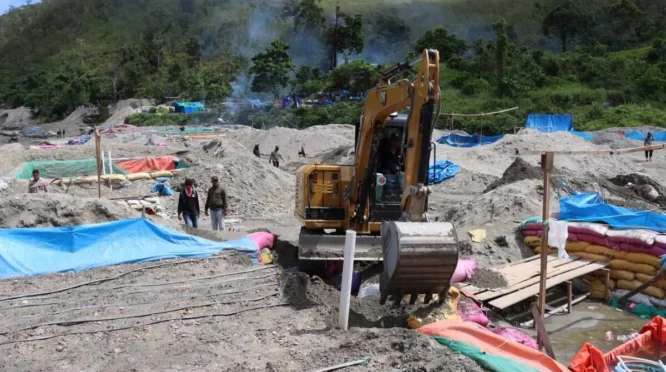 Satgas PKH Gencarkan Penertiban Tambang Emas Ilegal di Gunung Botak, Pulau Buru