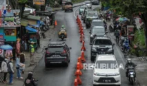 Satlantas Cimahi Terapkan Rekayasa Lalu Lintas Antisipasi Lonjakan Kendaraan Libur Iduladha di Kawasan Wisata Lembang