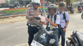 Satlantas Ponorogo Gunakan Smart Glasses untuk Tindak Pelanggar Tak Pakai Helm