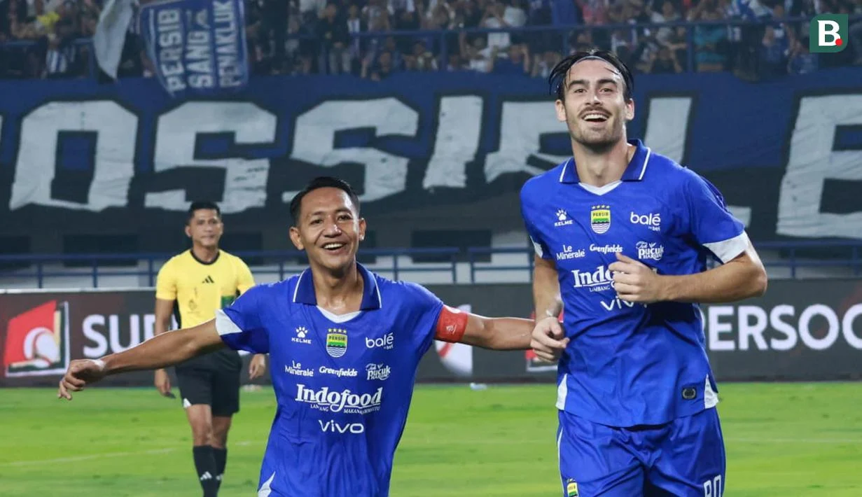 Selebrasi Pemain Keturunan Persib Jadi Sorotan Usai Menjuarai Super League
