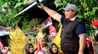 Semarak Jalan Sehat dan Pesta Kampung Padomasan sebagai Wujud Kebersamaan dan Pelestarian Budaya Daerah