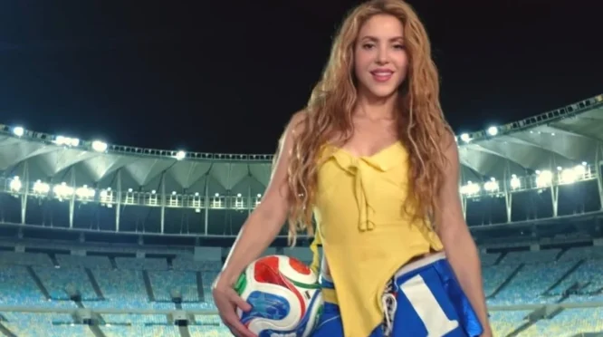 Shakira Kembali dengan Lagu Resmi Piala Dunia 2026 Berjudul 'Dai Dai'