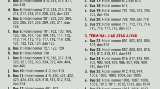 Siaga 24 Jam, Petugas Halte Pastikan Jemaah Jawa Timur Tak Salah Rute Bus Shalawat