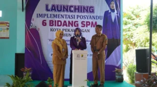 Sidomoro Menjadi Pelopor Posyandu 6 SPM di Gresik
