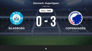 Silkeborg Tak Berdaya Hadapi Copenhagen di Superliga Denmark