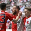 Slavia Praha Menang Telak 3-0 atas Viktoria Plzeň dalam Laga Liga Ceko