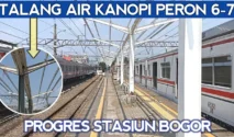 Stasiun Bogor Perpanjang Peron Jalur 6-8 untuk Layani Kereta 12 Rangkaian, Selesai Juli 2026