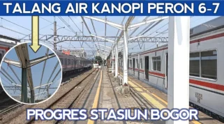 Stasiun Bogor Perpanjang Peron Jalur 6-8 untuk Layani Kereta 12 Rangkaian, Selesai Juli 2026