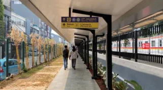 Stasiun LRT Dukuh Atas Resmi Berganti Nama Jadi Dukuh Atas Bank Syariah Indonesia