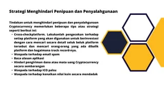 Strategi Lanjutan untuk Menghindari Penipuan Crypto