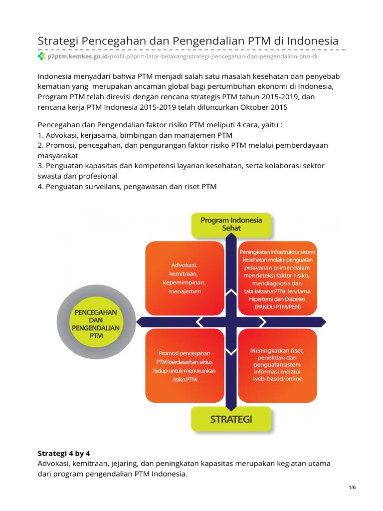 Strategi Pencegahan dan Pengelolaan