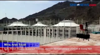 Suhu Mina Capai 41 Derajat, Jemaah Diimbau Hindari Lontar Jumrah Siang Hari