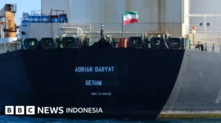 Tanker Super Iran Pecah Blokade AS, Kini Menuju Perairan Indonesia