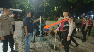 Tawuran Memanas di Sicanang Belawan, Polisi Amankan Pelaku Bersenjata Tajam