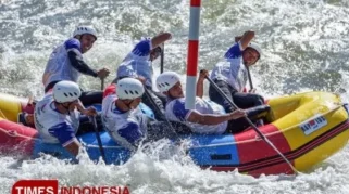 Tim Arung Jeram Sleman Raih Posisi Empat Besar di Kejuaraan Open R4-2026