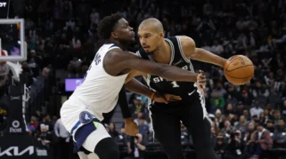 Timberwolves vs Spurs Tahan Spurs 104-102, Edwards Kembali dan Wembanyama Catat Rekor Blok