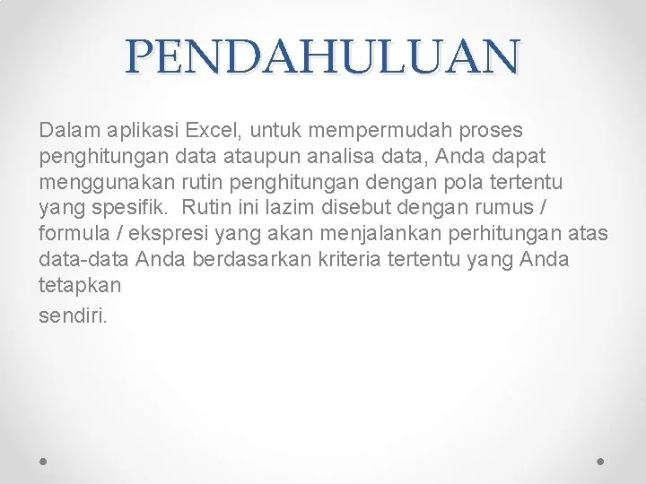 Tips Mempermudah Proses Penghitungan