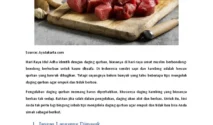 Tips Praktis Mengolah Daging Kurban agar Empuk dan Tidak Alot saat Iduladha