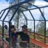 TNGR Bangun 'Rest Shelter' di Jalur Pendakian Gunung Rinjani