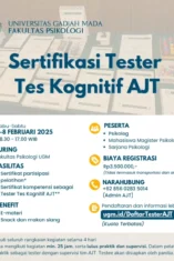 UGM Ambil Alih dan Kembangkan Tes Kognitif AJT untuk Asesmen Psikologi di Indonesia
