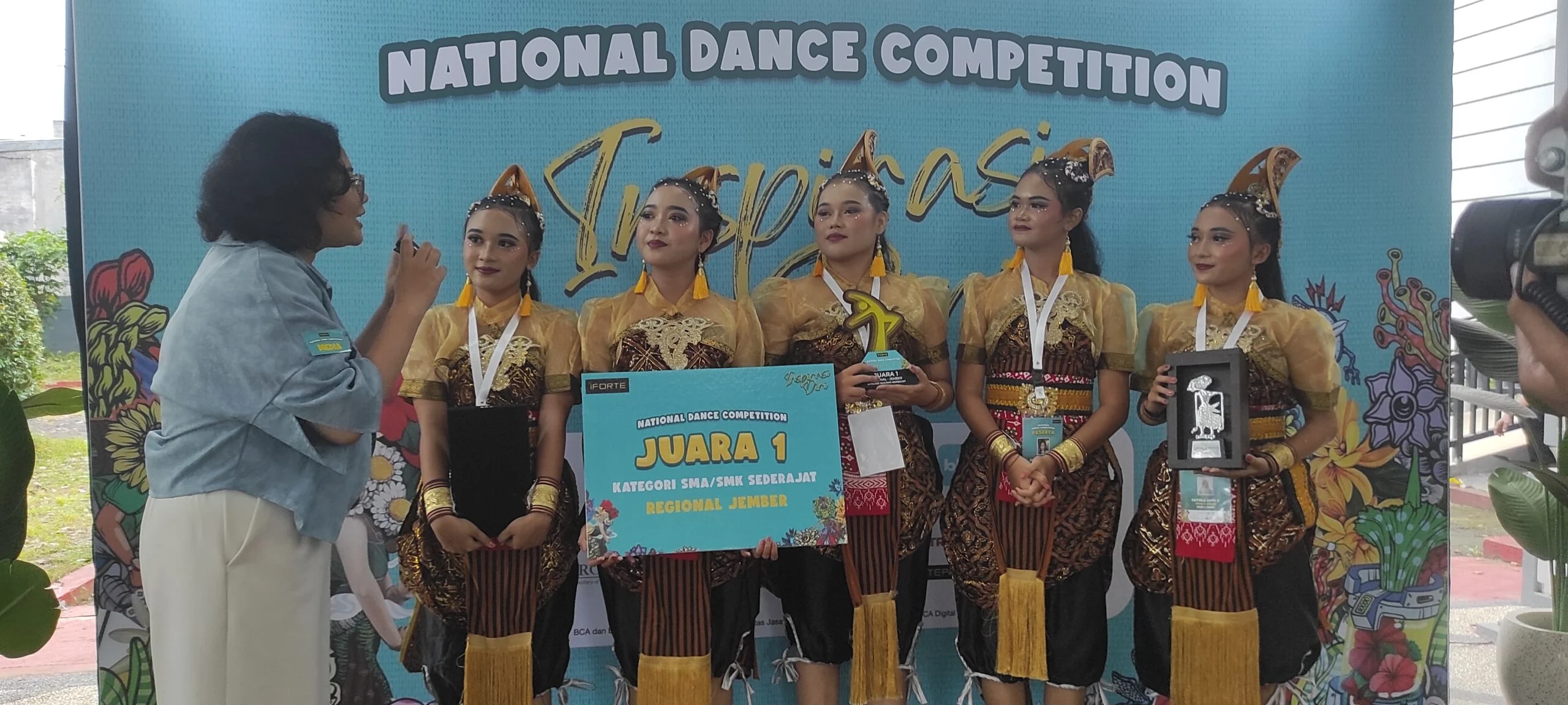 UKM-K Dolanan Universitas Jember Sabet Juara 3 National Dance Competition