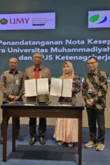 Undip dan BPJS Ketenagakerjaan Teken Nota Kesepahaman Perkuat Literasi Jaminan Sosial