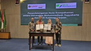 Undip dan BPJS Ketenagakerjaan Teken Nota Kesepahaman Perkuat Literasi Jaminan Sosial