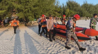 Upaya Pencarian Intensif Remaja 13 Tahun Hilang Terseret Arus di Pantai Pulau Kapuk Lhoknga