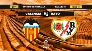 Valencia Siap Sambut Rayo Vallecano di Estadio de Mestalla pada Pekan ke-36 Liga Spanyol