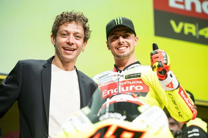 Valentino Rossi Dukung Fabio Di Giannantonio di MotoGP Italia 2026