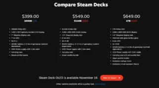 Valve Umumkan Kenaikan Harga Steam Deck Secara Signifikan