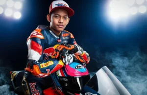 Veda Ega Pratama Dapat Julukan "Travis Pastrana Moto3" karena Gaya Balap Agresif