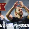 Viking vs Rosenborg: Pertarungan Sengit Berakhir Imbang 2-2 di Bergen