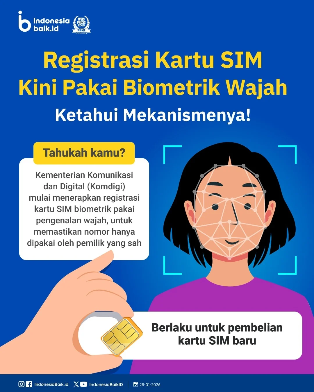 Wajib Registrasi SIM Nasional Pakai Biometrik Wajah Mulai 1 Juli 2026, Ini Dampaknya bagi Semua Pengguna