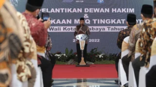 Wali Kota Eri Cahyadi Kukuhkan SK Dewan Kebudayaan Surabaya