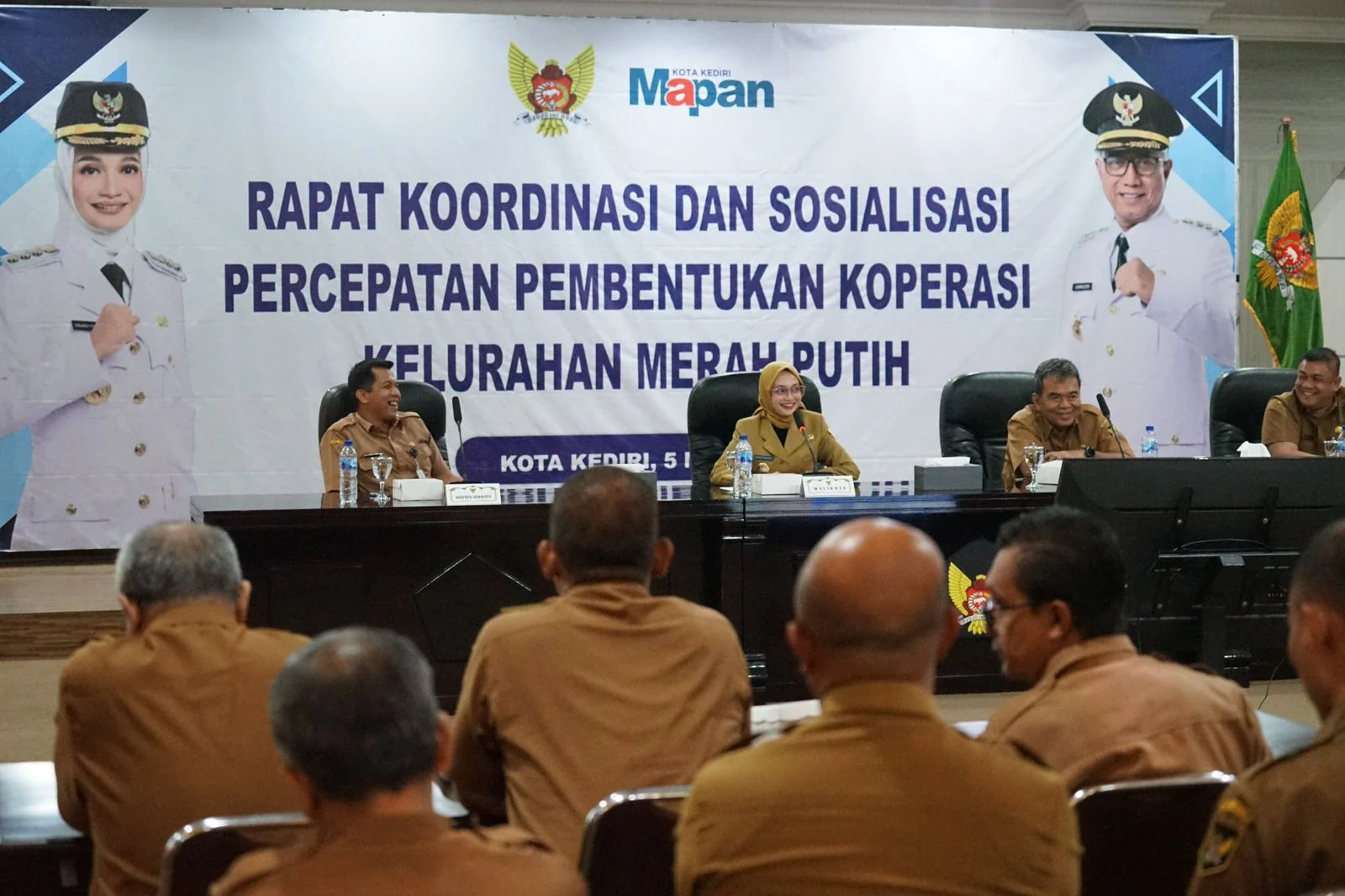 Wali Kota Vinanda Dorong Koperasi Kelurahan Merah Putih Jadi Penggerak Ekonomi Kediri