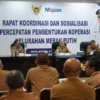 Wali Kota Vinanda Siap Jadikan Koperasi Kelurahan Merah Putih Sebagai Penggerak Ekonomi Kediri
