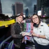 Wamen Ekraf Dampingi Sung Kang Menjelajah Jakarta Malam Hari