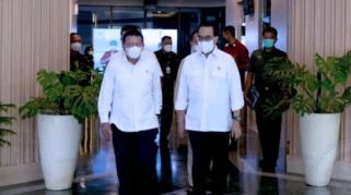 Wamenhan dan Wamen PPN Bahas Optimalisasi Bandara untuk Penerbangan Sipil dan Pertahanan