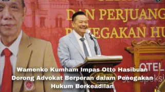 Wamenko Otto Dorong Penegakan Hukum Lebih Humanis