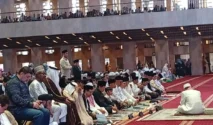Wapres Gibran Rakabuming Raka Salat Iduladha di Masjid Istiqlal Jakarta