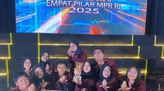 Wapres Gibran Sambut Siswi SMAN 1 Pontianak yang Viral di Lomba Cerdas Cermat 4 Pilar