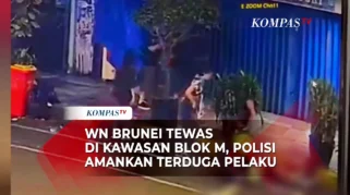 WN Brunei tewas di kawasan Blok M, detik-detik polisi amankan terduga pelaku