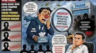 Seleksi Direksi PDAM Makassar Jadi Sorotan