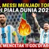 4 Gol Lionel Messi Menuju Raja Top Skor di Piala Dunia 2026, Rekor Legenda Jerman Ambyar