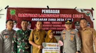 405 KPM di PPU Terima BLT Kemiskinan Daerah Tahap Pertama