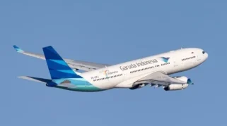 Ada Taifun Jangmi, Garuda Indonesia Batalkan Sejumlah Penerbangan ke Jepang