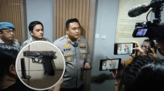 Adam Deni Ngamuk dan Pamer Senjata Airsoft Gun di Ruko Jakut, Terancam Hukuman Penjara
