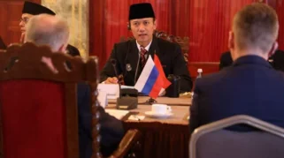AHY Pimpin Konsultasi Bilateral dengan Rusia, Perkuat Kerja Sama Maritim